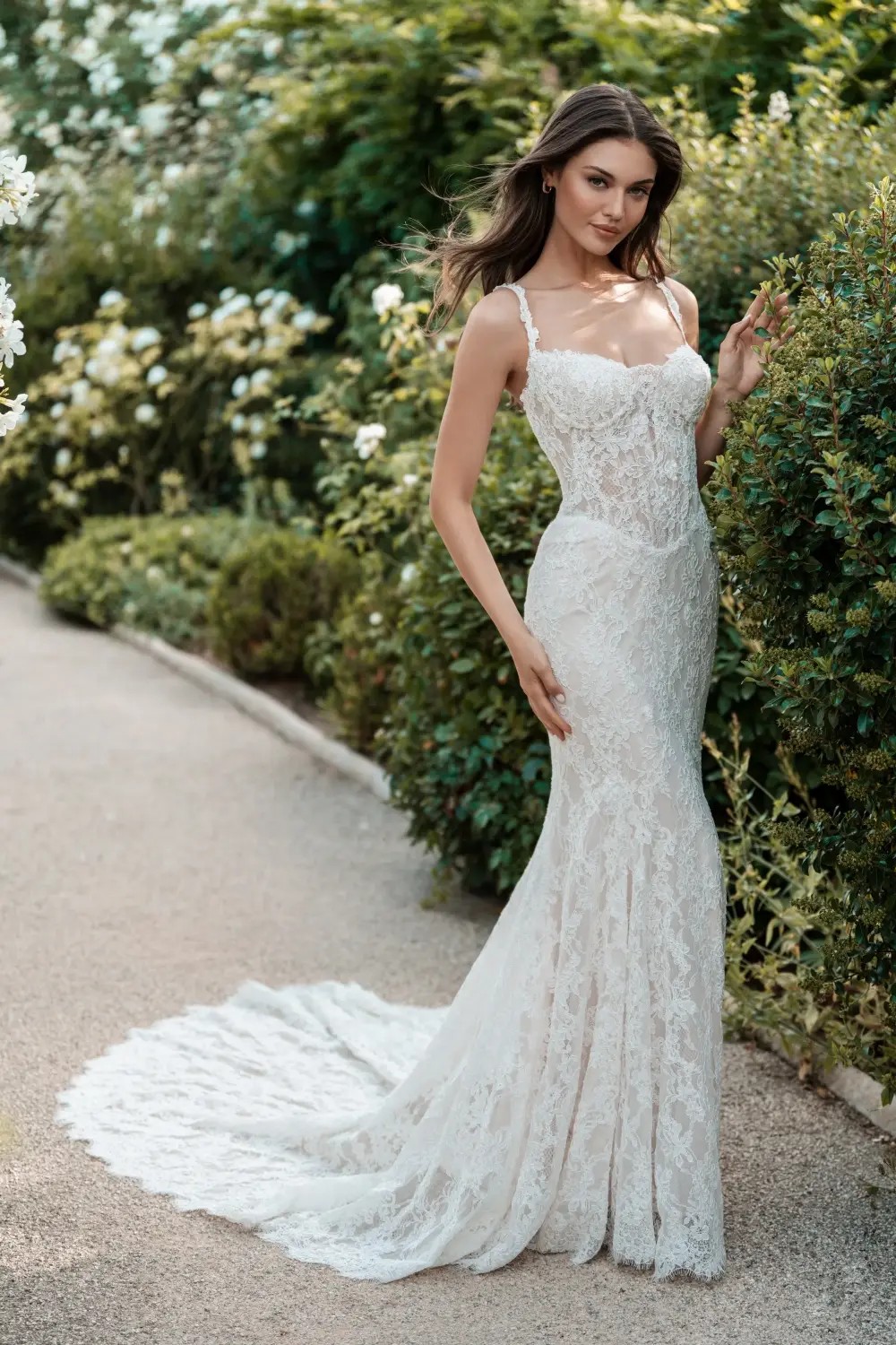 Model wearing a Hopeless Romantic gown