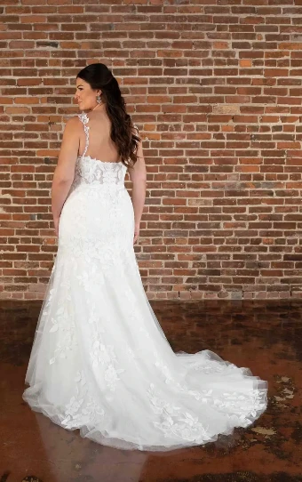 Essense of Australia - OTR Style #D3709 #7 Ivory/Ivory thumbnail