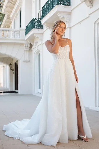 Essense of Australia - OTR Style #D3812 #4 Ivory/Ivory thumbnail