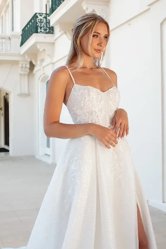 Essense of Australia - OTR Style #D3812 #7 Ivory/Ivory thumbnail