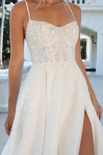 Essense of Australia - OTR Style #D3812 #9 Ivory/Ivory thumbnail