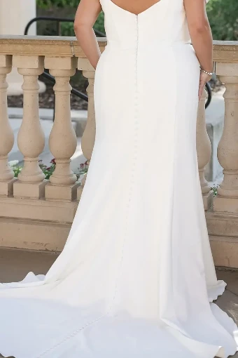 Essense of Australia - OTR Style #D3864 #9 Ivory thumbnail