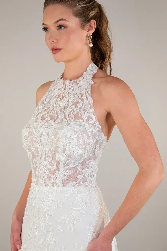 Essense of Australia - OTR Style #D4120 #4 Ivory/Ivory thumbnail