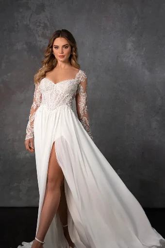 Essense of Australia - OTR Style #D4350 #3 Ivory/Ivory thumbnail