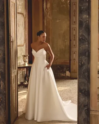 Justin Alexander - OTR Style #88448 #6 Latte/Ivory thumbnail