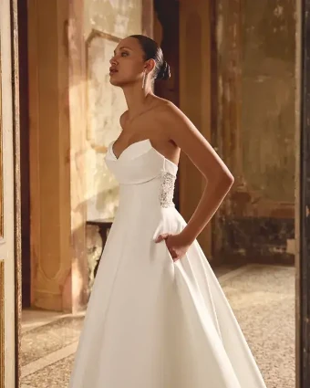 Justin Alexander - OTR Style #88448 #8 Latte/Ivory thumbnail