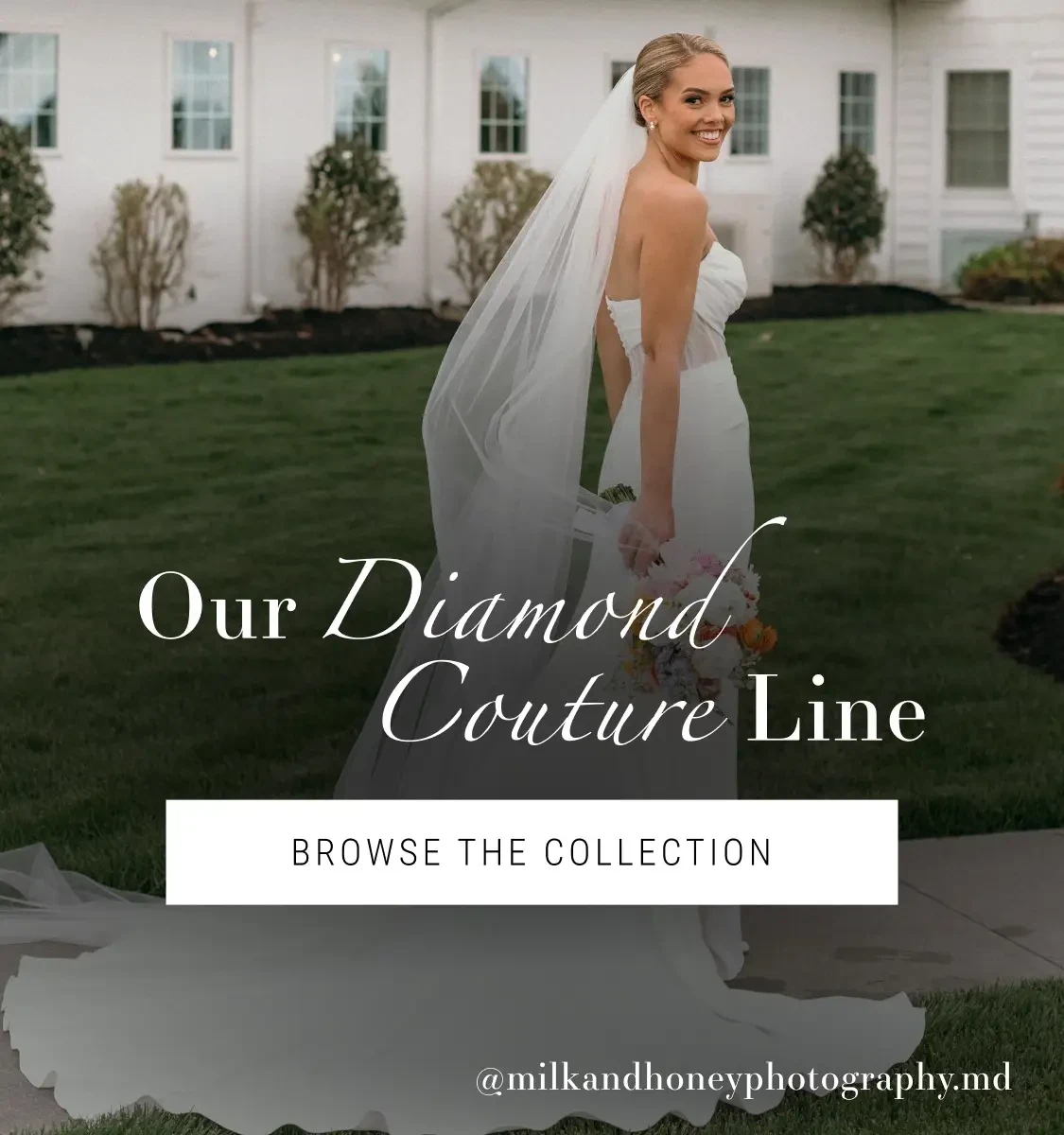 Diamond Couture Line Mobile Banner